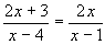 Ecuación de primer grado con coeficientes multiplicando a la fracción